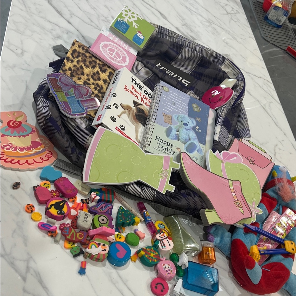 School Supplies Set with Backpack